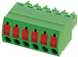 AKZ4551/2KD-3.81.GRN Female header 2P3.81 mm