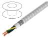 S54336 Провод; BiT 500 CY; 3G1мм2; экранированный; ПВХ; прозрачный