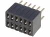 DS1065-08-2*6S8BV Гнездо; штыревое; "мама"; PIN:12; прямой; 1,27мм; THT; 2x6