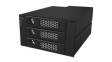 IB-553SSK 3-Bay Backplane with Fan and Lock, 3.5 ", SAS / SATA