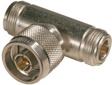43 N-50-0-1/133 NE T-Adapter N 1xmale/2xfemale 50 Ohm