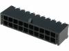 MF30-DVP1-20 Гнездо; провод-плата; "папа"; PIN:20; 3мм; THT; MF30; 5А; луженые