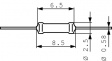 BX30619753242 Resistor 2.4 kOhm 1 W +- 5 % PU=1000 ST
