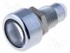 SML1089, Держатель LED; 5мм; металл; выпуклый; IP67, SIGNAL-CONSTRUCT
