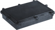 RND 455-00696 Metal enclosure, Black, 182 x 262 x 55 mm, Aluminium Alloy / ADC12
