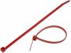 111-03004, Кабельная стяжка; L:150мм; W:3,5мм; Цвет: красный; 135Н; UL94V-2, HellermannTyton