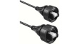 PX0898/2M00 Patch cord; 2м; Buccaneer Ethernet; PIN:8; позолота; 1,5А; IP68