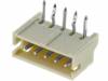 A1500WR-5P Гнездо; провод-плата; "папа"; PIN:5; 1,5мм; THT; 100В; 1А; луженые