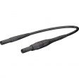 XSMS-419 150CM BLACK Laboratory fuse cables diam. 4 mm Black 150 cm 1 mm2 CAT IV