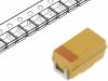 TCJA106M016R0200 Конденсатор: танталовый полимерный; 10мкФ; 16В; Корп: A; SMD; ±20%