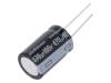 UVY2A471MHD Конденсатор: электролитический; THT; 470мкФ; 100ВDC; O16x25мм