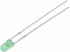 L-7104SGD-5V, LED; 3мм; зеленый; 20мкд; 40°; Поверхность: выпуклая, Kingbright