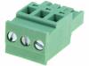 2EDGKA-5.0-03P-14-00AH Разъемный клеммник; вилка; "мама"; 5мм; угловой; 10А; 320В