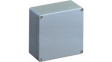15100501 Metal Enclosure Without Knockouts, 154 x 154 x 81 mm, Aluminium, IP66, Grey