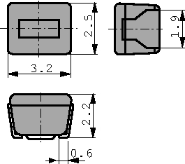 CM322522-100KL, Дроссель: ферритовый; 10мкГн; 1210; 150мА; 2,1Ом; SMD; ±10%, Bourns
