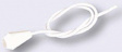 64-394.0150 Pull cord with pull cone white