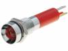 19050353, Индикаторная лампа СИД; красный; 24В; Кол-во диод:1; 80°, CML SEMICONDUCTOR PRODUCTS