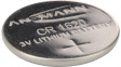 5020072 Lithium Button Cell Battery,  Lithium Manganese Dioxide, 3 V