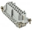 JNEF 16 N female insert, 32 poles + PE (2 inserts)