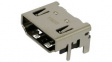 208658-1001 Right Angle HDMI Connector, Female, 19 Poles