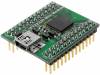 FT2232H MINI MODULE, Модуль: USB; USB B mini, штыревой x2; -40?85°C; PIN:2x13, FTDI