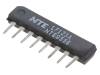 NTE955S Integrated circuit: peripheral circuit; RC timer; SIP8