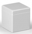 DABP080809G Cubo D 80 x 82 x 86 мм, глухая стенка, серая крышка, ABS, IP 66/67