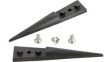 A00SV Kit of 2 PVDF Tips and 3 Screws ESD Straight/Strong/Thick 40mm