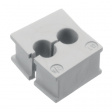 QT 2/5 Cable grommet IP54 UL 94 V-0 2 x diam. 5...6 mm