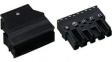 770-115 Distribution connector 5p, 0.5...4 mm2 black