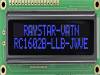 RC1602B-LLB-JWVE Дисплей: LCD; алфавитно-цифровой; VA Negative; 16x2; LED; PIN:16