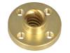 TRAVELING NUT FOR TR8?8(P2) THREADED ROD, Трапецеидальная гайка; Назначение: POLOLU-2689; Резьба: M3; 8мм, POLOLU