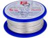 SCW-0.50/100, Проволока посеребренная; 0,5мм; 100г; 60м; -200?800°C, BQ CABLE (TME brand)