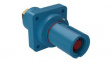 SPPC-PWL-PD-N-BU-M12-T4 Blue Panel Drain Connector, 400A