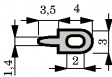 1015.28 [100 шт] Solder Lug Tin-Plated Bronze 1.3 mm