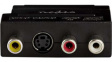 CVBW31902AT Adapter, SCART Plug, S-Video Socket + 3x RCA Socket