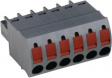 AK4551/6KD-3.5-BASALT GREY Socket 6P3.5 mm