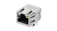 TMJ16611AENL Industrial Connector, 10/100 Base-T, RJ45, Socket, Right Angle, Ports - 1, Contacts - 8