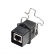 RJF EZ 21 Appliance socket with RJ45 coupler 8P