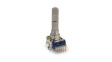 PRS12R-4125F-103B1 Dual Rotary Potentiometer, Metal Shaft 10kOhm, 50mW, Â±20 %