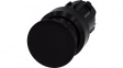 3SU1000-1AD10-0AA0 SIRIUS ACT Mushroom Push-Button front element Plastic, black