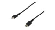 RUSBCLTMM2MB Charging Cable USB-C Plug - Apple Lightning 2m USB 2.0 Black