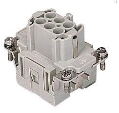 CCEF 06, CCE, 6 poles + earth, female insert, for female contacts 16A, ILME