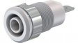 49.7044-29 Safety Socket _4mm White 24A 1kV Nickel-Plated