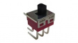RND 210-00589 Miniature Slide Switch, 2CO, ON-ON, PCB Pins, Right Angle
