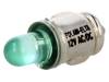 LG-BA7S-12AC/DC, Лампочка LED; зеленый; BA7S; 12ВDC; 12ВAC, POLAM-ELTA