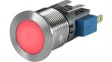 3-102-635 Pushbutton Switch, Vandal Proof 16 mm 250 VAC 10 A 1 Change-Over (CO)