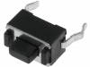 TACT-35N-F Микропереключатель; 1; SPST-NO; 0,05A/12ВDC; THT; 1,8Н; 3,5x6мм