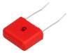 MKS4D041003F00JI00, Конденсатор: полиэфирный; 1мкФ; 63ВAC; 100ВDC; Шаг:10мм; ±5%, Wima