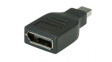 12.03.3130 Adapter, Mini DisplayPort Plug - DisplayPort Socket